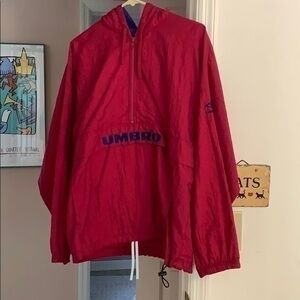 Umbro running suit pink sizeL top and size M pants